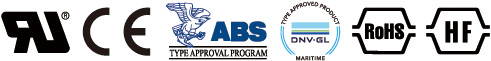 RU,CE,ABS,DNV GL,RoHs,HF