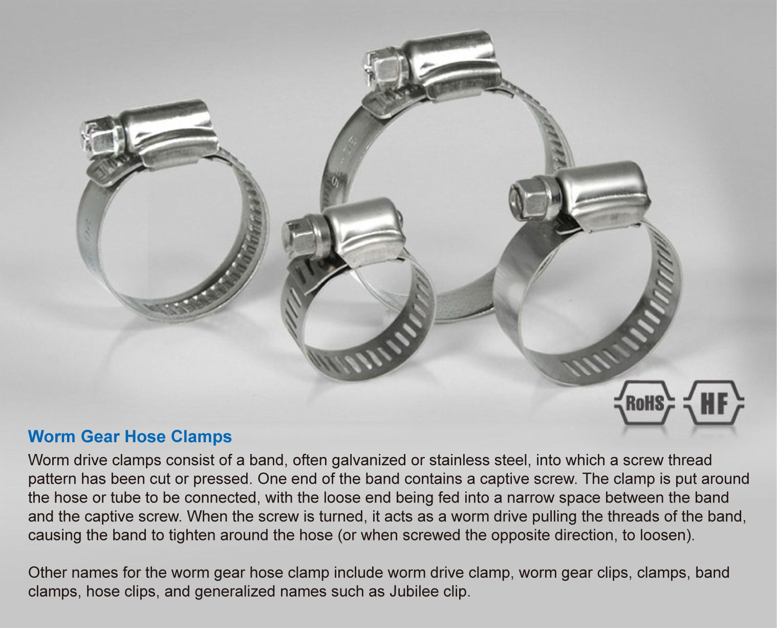 Features and Applications of Hose Clamps