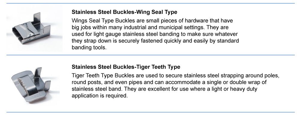 The Types of Stainless Steel Buckles