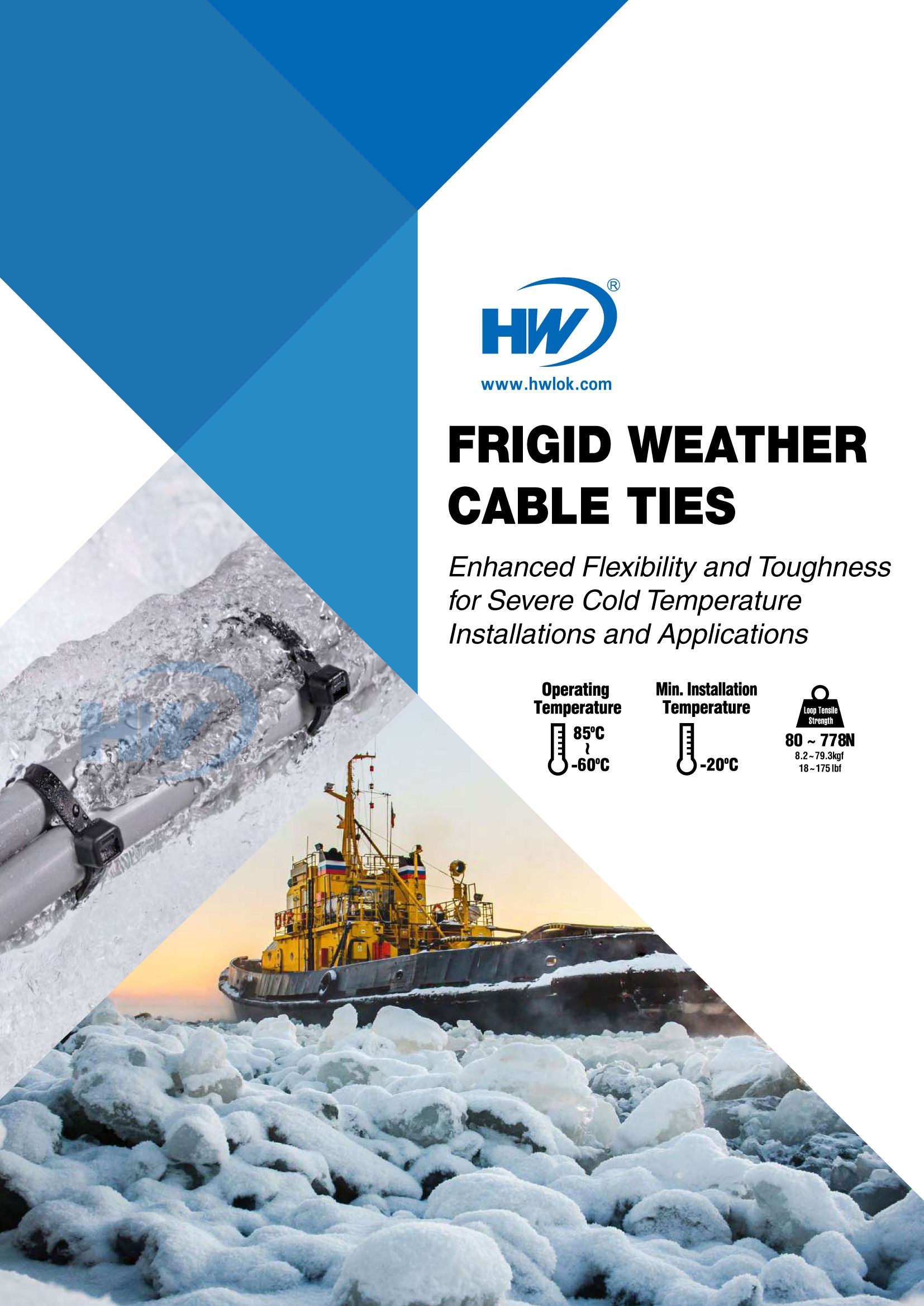 Frigid Weather Cable Ties DM