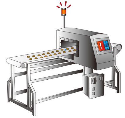 Como funciona o teste do detector de metal?