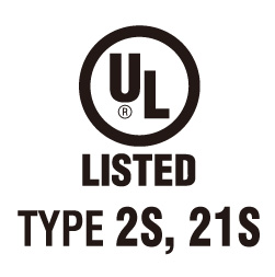 UL Type 2S & 21S Certification