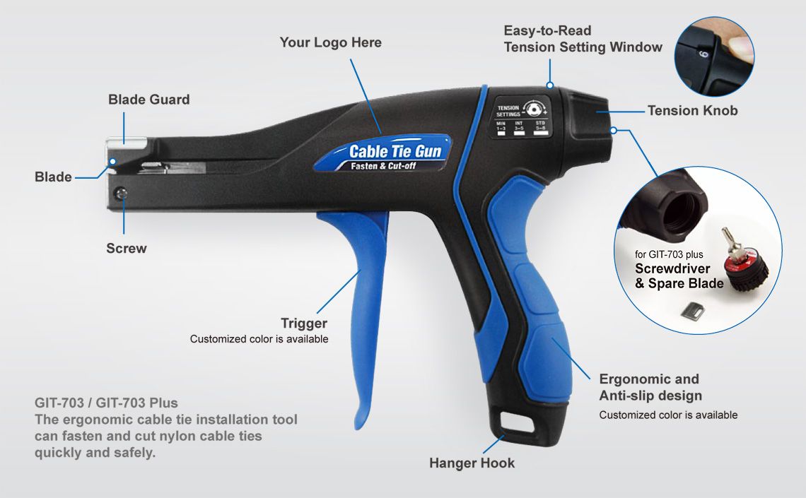 GIT-703 / GIT-703 Plus - المكونات