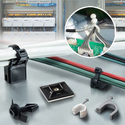 Leitfaden zur Auswahl der geeigneten Kabelbinderhalter und -befestigungen - Kabelbinderhalter, Clips & Klemmen