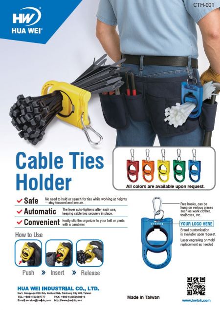 Kabelbinders Houder Flyer