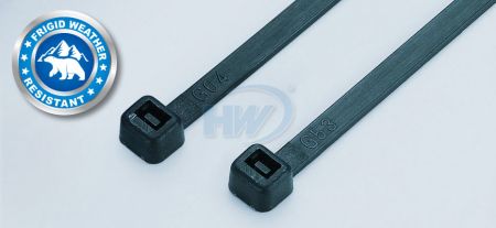 150x2.5mm (5.9x0.10 بوصة)، روابط كابلات، PA66، مقاومة للطقس البارد - رباطات كابلات قياسية - مقاومة للطقس البارد