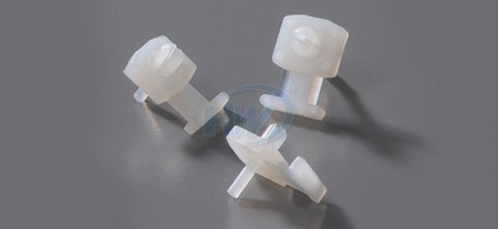 束帶固定座,可嵌入式,PA66,最大允許帶寬0.19"(4.8mm) - 可嵌入式束帶固定座