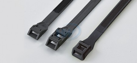 180x8.6mm (7.1x0.34 pollici), Fascette, PA12, Profilo Basso, Seghettato Esterno, Applicazione Esterna - Fermagli per cavi a profilo basso