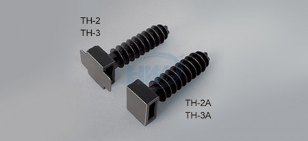 壁虎式束帶固定座,PA66,最大允許帶寬0.35"(9mm) - 壁虎型束帶固定座