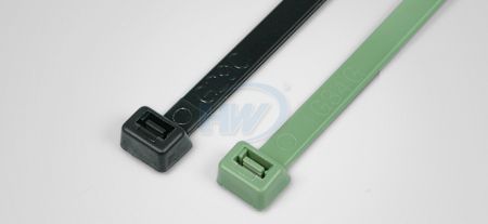 100x2.5mm (3.9x0.10 بوصة)، روابط كابلات، PP، مقاومة للمواد الكيميائية - رباطات الكابلات المصنوعة من البولي بروبيلين