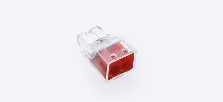 موصل أسلاك دفع، سلسلة PIC33، أحمر، 2 منفذ، نطاق الأسلاك الصلبة: 0.5-4.0mm²/ 22-12 AWG، نطاق الأسلاك المجدولة: 0.5-2.5mm²/ 20-14 AWG - موصل سلكي دفع PIC33-2