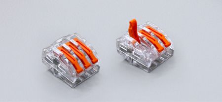 موصلات الرافعة القابلة للدفع، سلسلة PIC62، 3 منافذ، نطاق السلك الصلب: 0.2-4.0mm²/ 28-12 AWG، نطاق السلك المجدول: 0.2-4.0mm²/ 28-14 AWG - موصلات دفع الرافعة PIL62-3