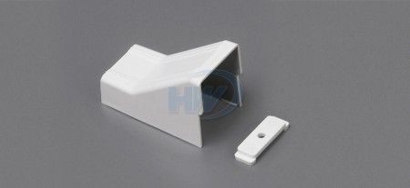 Accesorios de canalización - Entrada de techo + clip, para GU-3520, 35x20mm, Canalización de una sola pieza - Accesorios de canalización