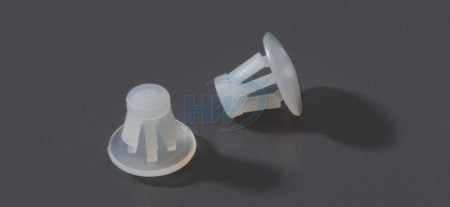 反鎖式電路板固定支架,PA66,柱高(A)0.23"(5.8mm) - 反鎖式電路板固定支架