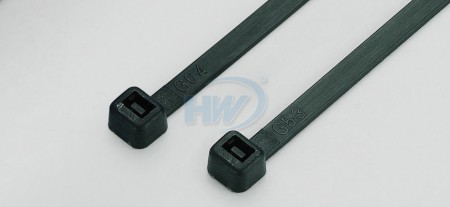 150x3.6mm (5.9x0.14 بوصة)، روابط كابلات، PA66، مثبتة حرارياً - رباطات الكابلات القياسية - مستقرة حرارياً