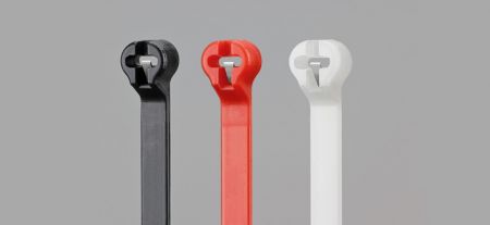 100x2.46mm, (3.94x0.1inch), Stalen Barb Kabelbinders, 18Lbf Treksterkte - Stalen Barb Kabelbinders