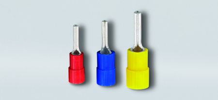 PVC絕緣針型端子(易進式), 適用線徑 0.5-1.5 mm² - PVC絕緣針型端子(易進式)