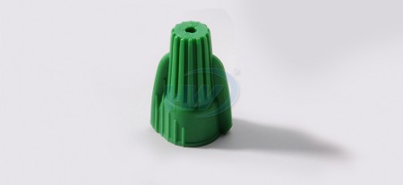 Conectores de Fio de Aterramento, mola de PP/Aço, Classificação de Temperatura 105°C (221°F), Tensão 600V, Fio Adequado AWG 14-10 - Conectores de Fio de Aterramento